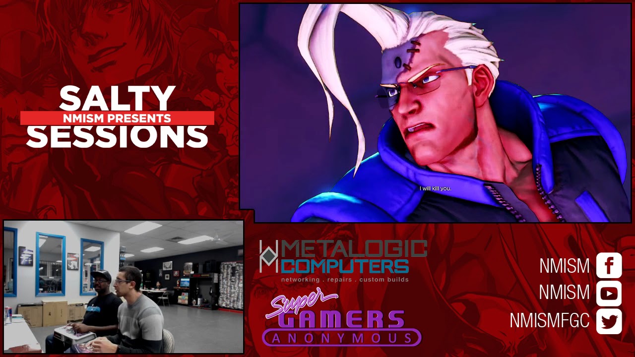 Street Fighter V Tournament 12/8/17 - NM-ISM Salty Sessions
