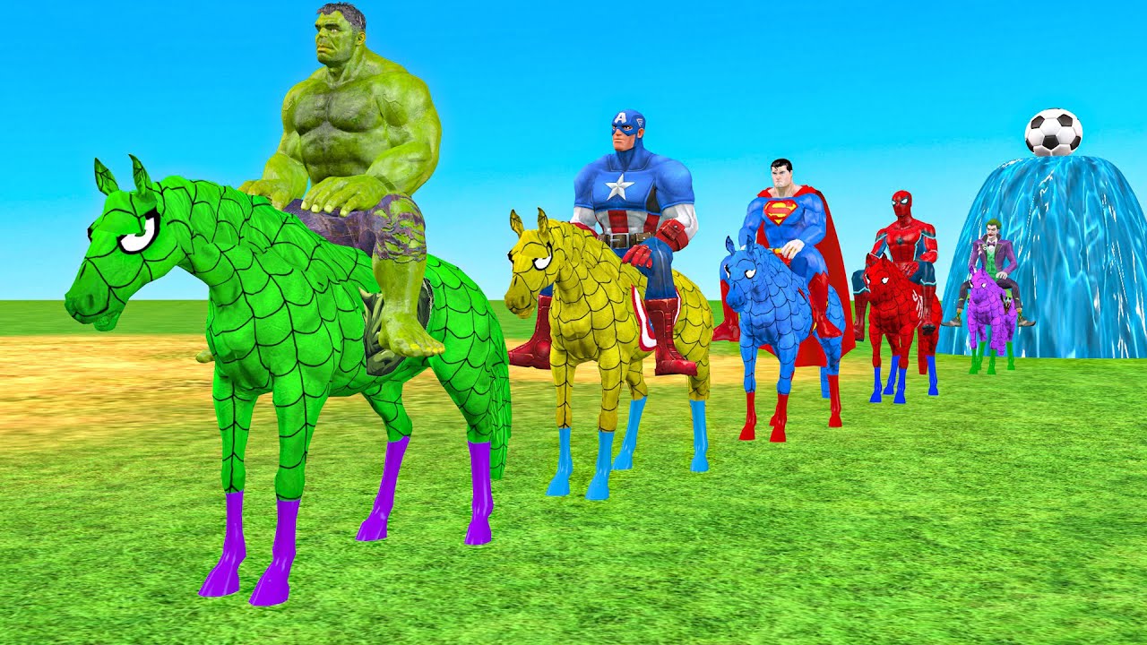 Fun Long Slide Game With Cow Elephant Gorilla Hippopotamus Tiger 3d Animal Game Funny 3d Animals