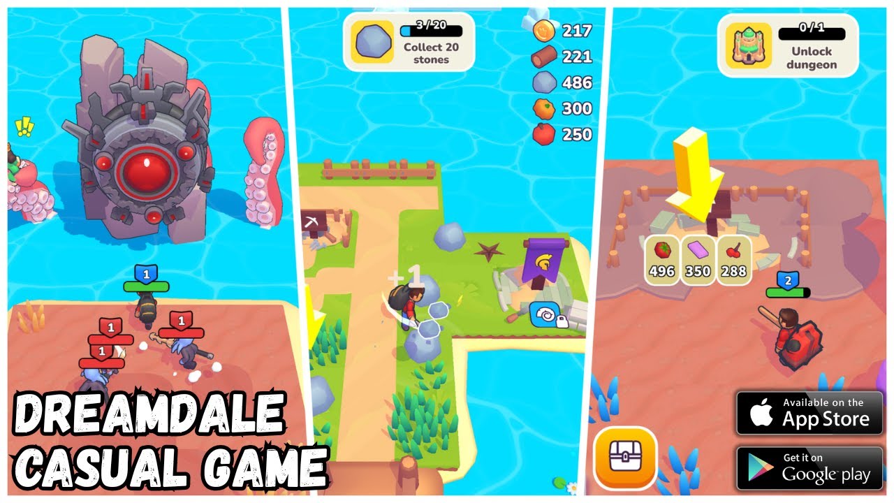Dreamdale Gameplay | Casual Game (Android & iOS)