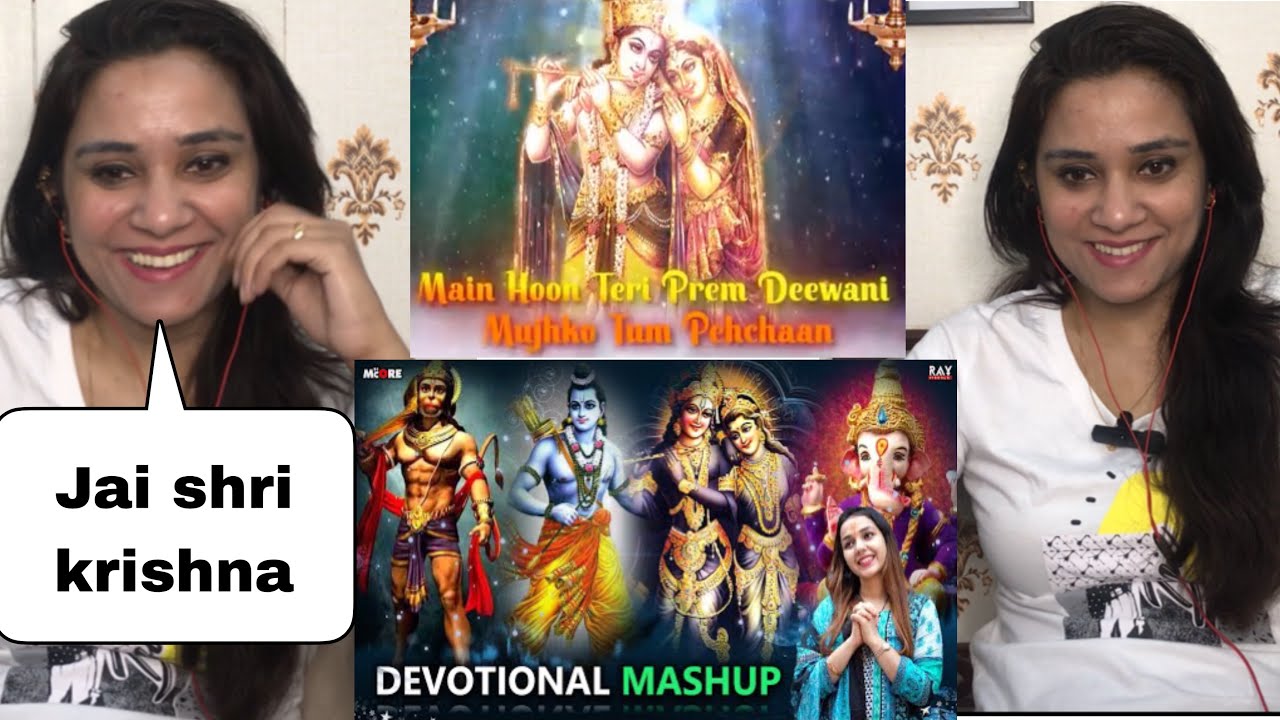 Devotional Mashup || Shri Krishna Bhajan Mashup || Pakistani Reaction