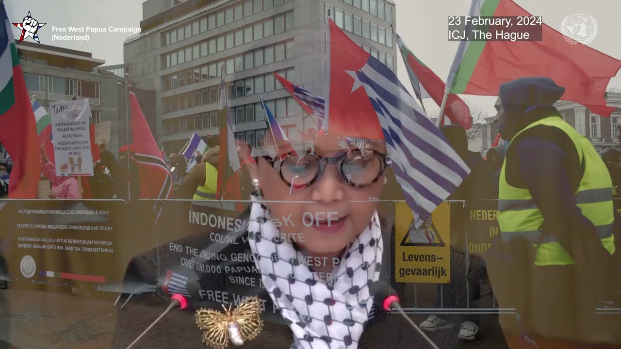 Maluku, West Papua, Aceh Protest Indonesian Hypocrisy at ICJ Hearing on Palestine Occupation