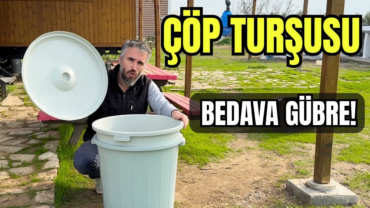 Çöpten Bedava Gübre: Evde Bokaşi Kompostu ve Kova Yapımı