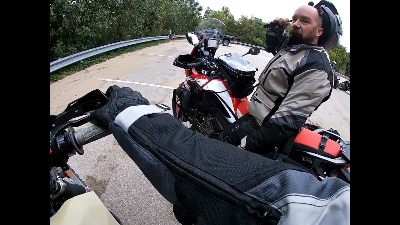 Dual sport on the Maumee trail.