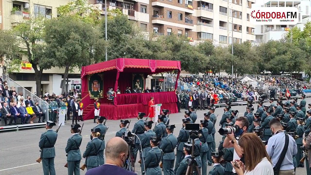 Parada Militar y Desfile. Patrona de la Guardia Civil de Córdoba.