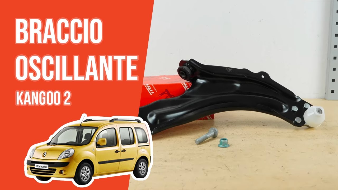 Sostituzione braccio oscillante Kangoo 2 🚗