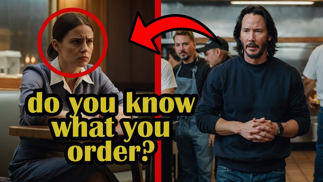 Keanu Reeves Taught an Arrogant Waitress a Lesson She Will Never Forget!