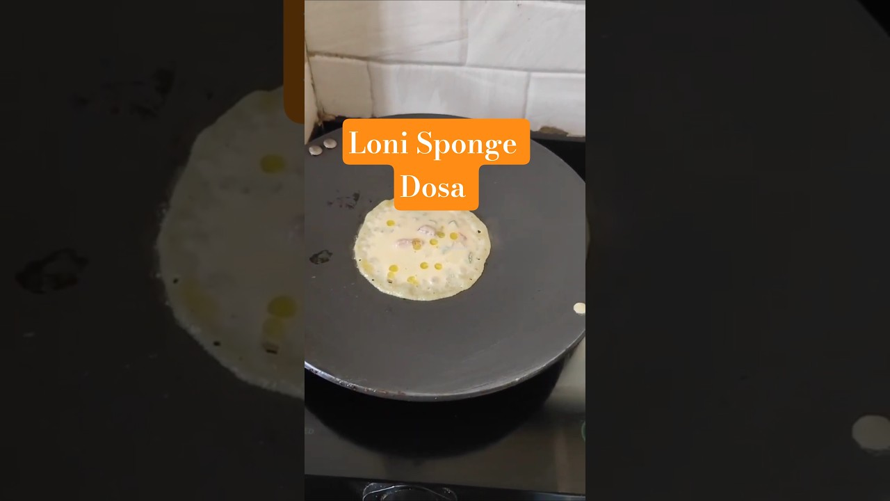 Sponge Dosa || Loni Sponge Dosa 