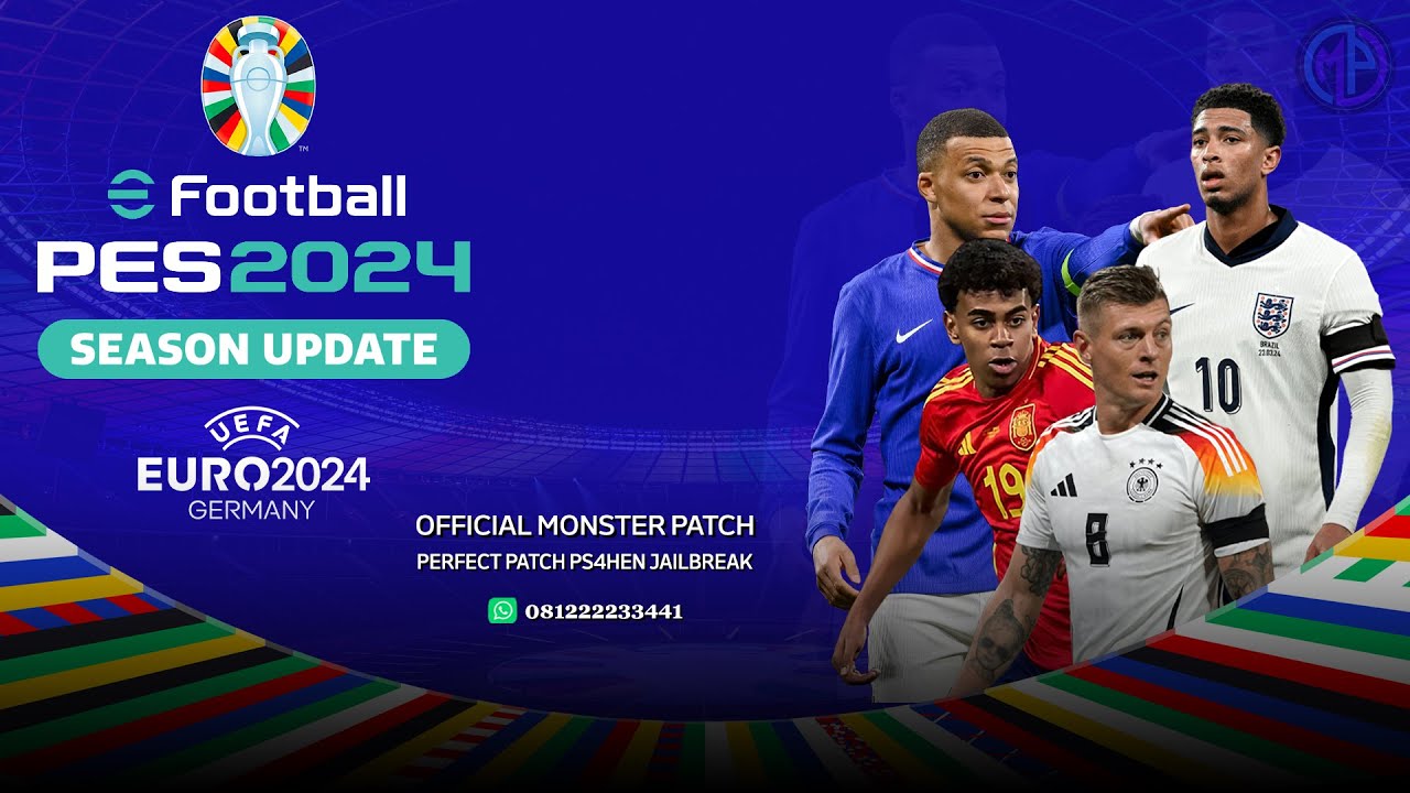 eFootball PES 2024 SEASON UPDATE / EURO 2024 / NewGameplay / Ps4Hen Jailbreak / Germany vs Hungary