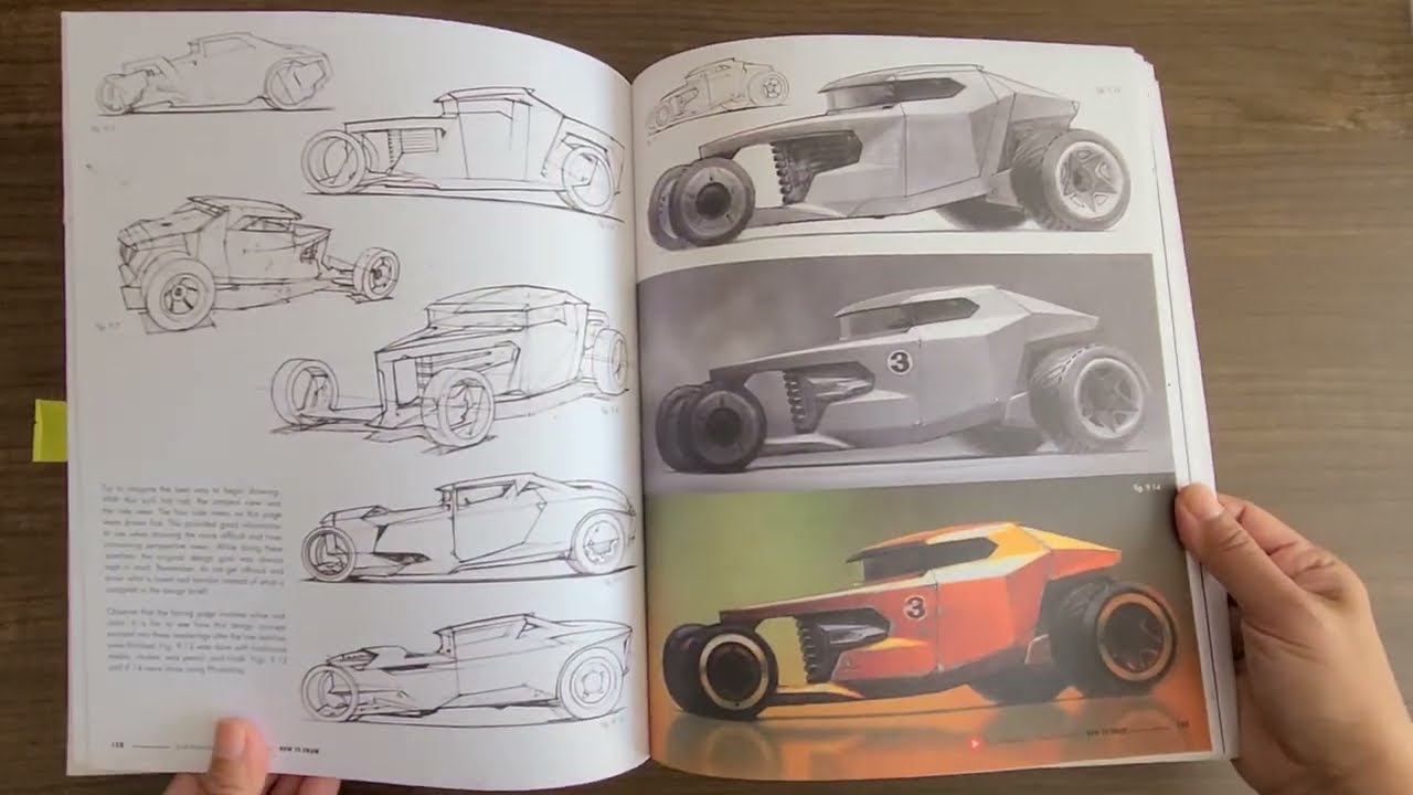 Complete Book Flip Through: How to Draw by Scott Robertson (with Thomas Bertling)