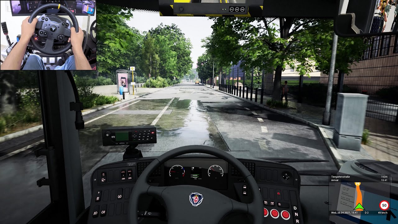 The Bus - Line 200 new update gameplay Part 1 | Thrustmaster TX
