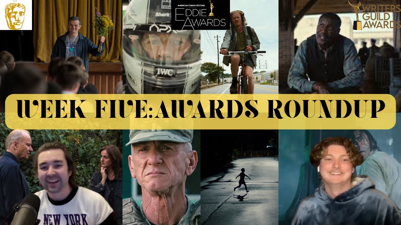 What Week 5 of Awards Season Tells Us: BAFTA, WGA, ACE, AMPS nominations!