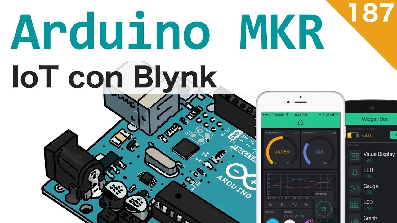 Arduino MKR1010 e Blynk: IoT e App in 5 minuti! - 