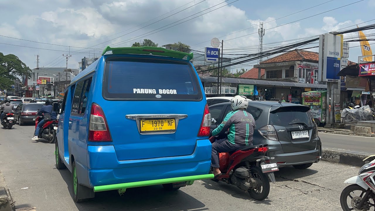 TRIP SINGKAT PERJALANAN NAIK ANGKOT BOGOR - PARUNG VIA SEMPLAK#angkotbogor 