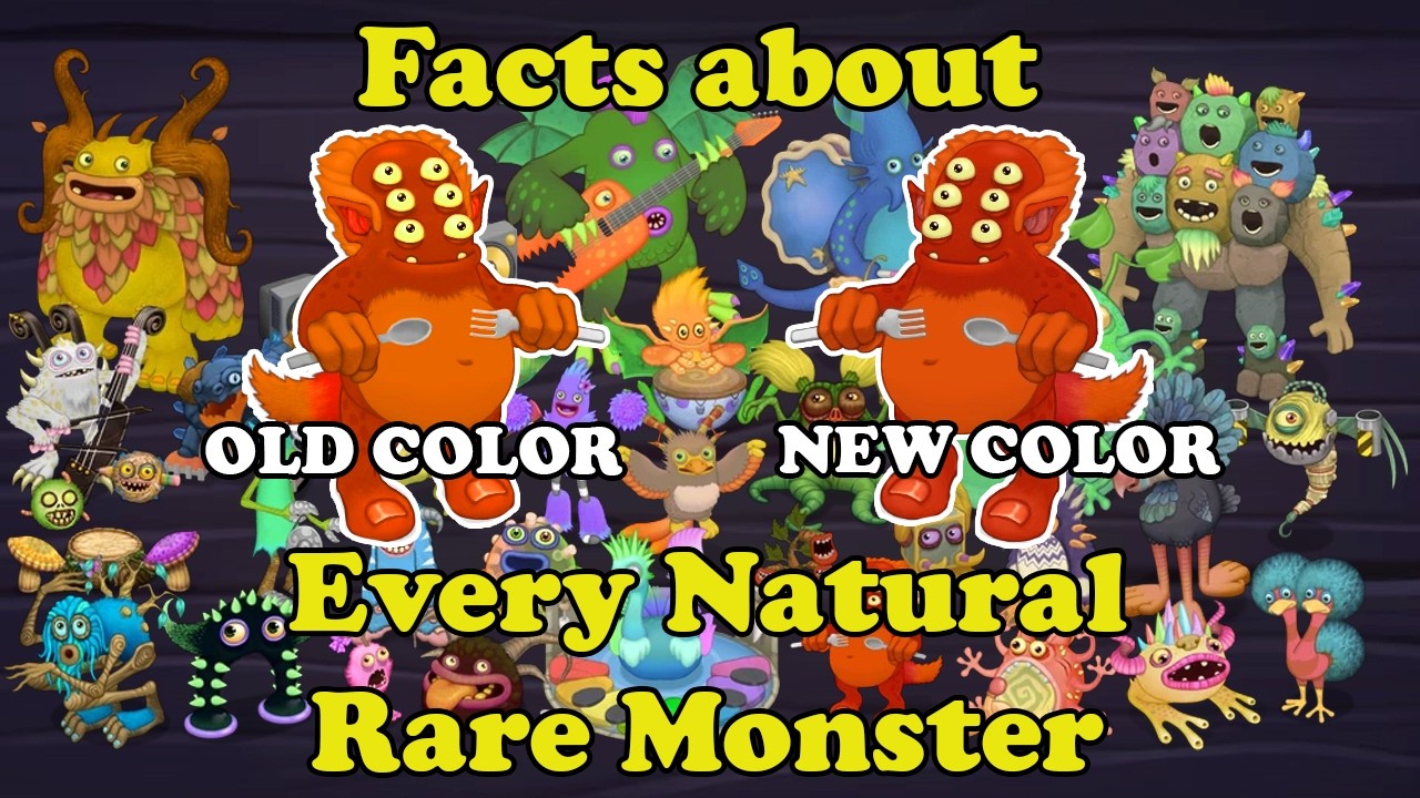 Facts about Rare Natural Monsters | My Singing Monsters