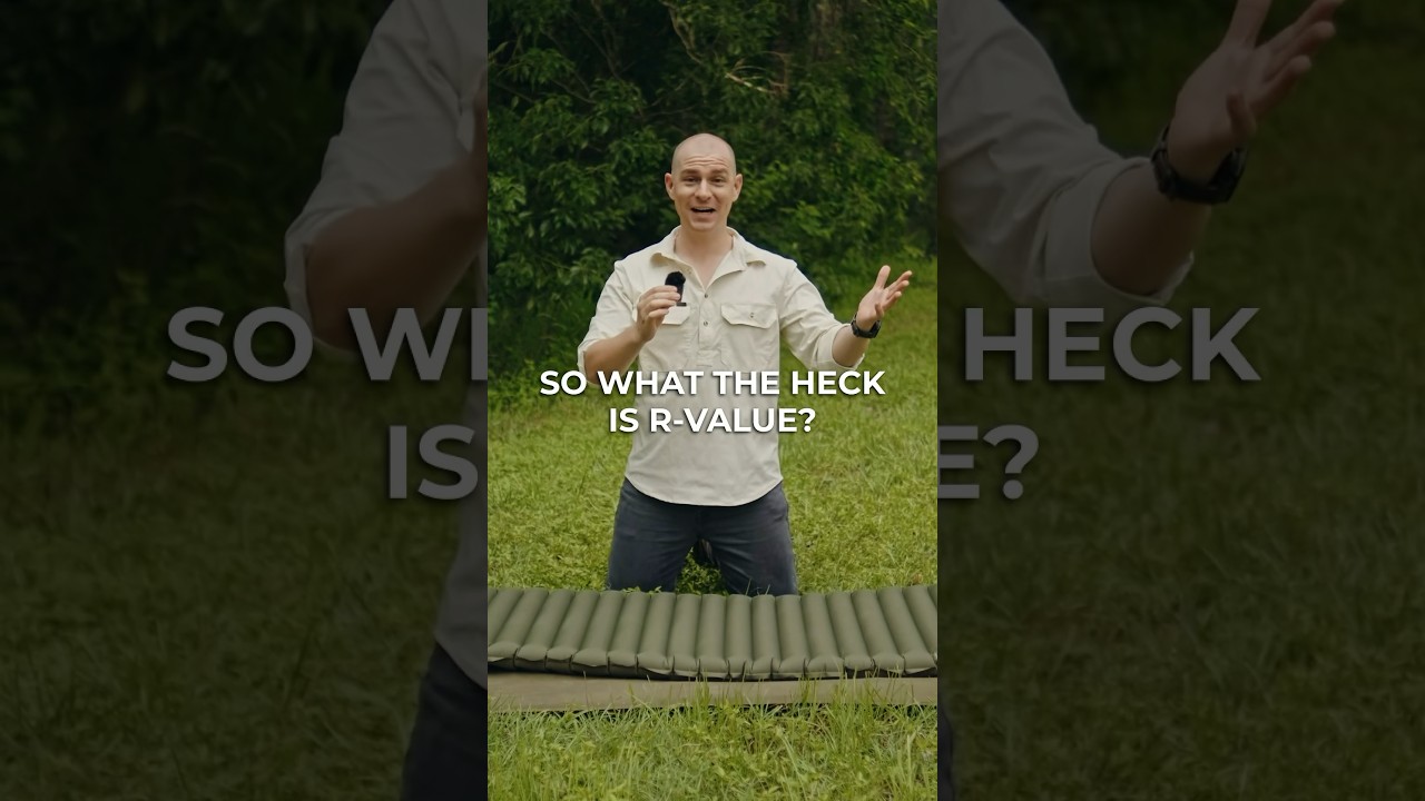 Sleeping Mat R-Value Explained #campingaustralia #sleepingpad #campingtips #campgear #camping