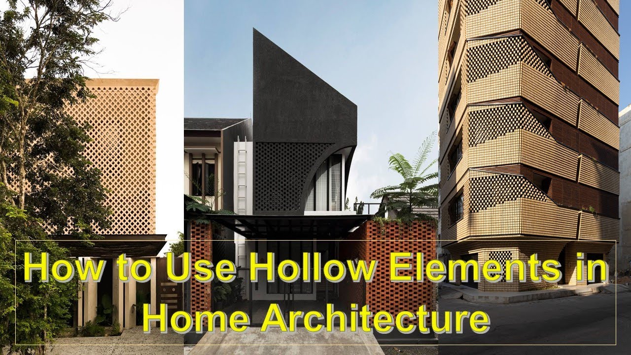 How to Use Hollow Elements in Home Architecture | Flexible Architecture