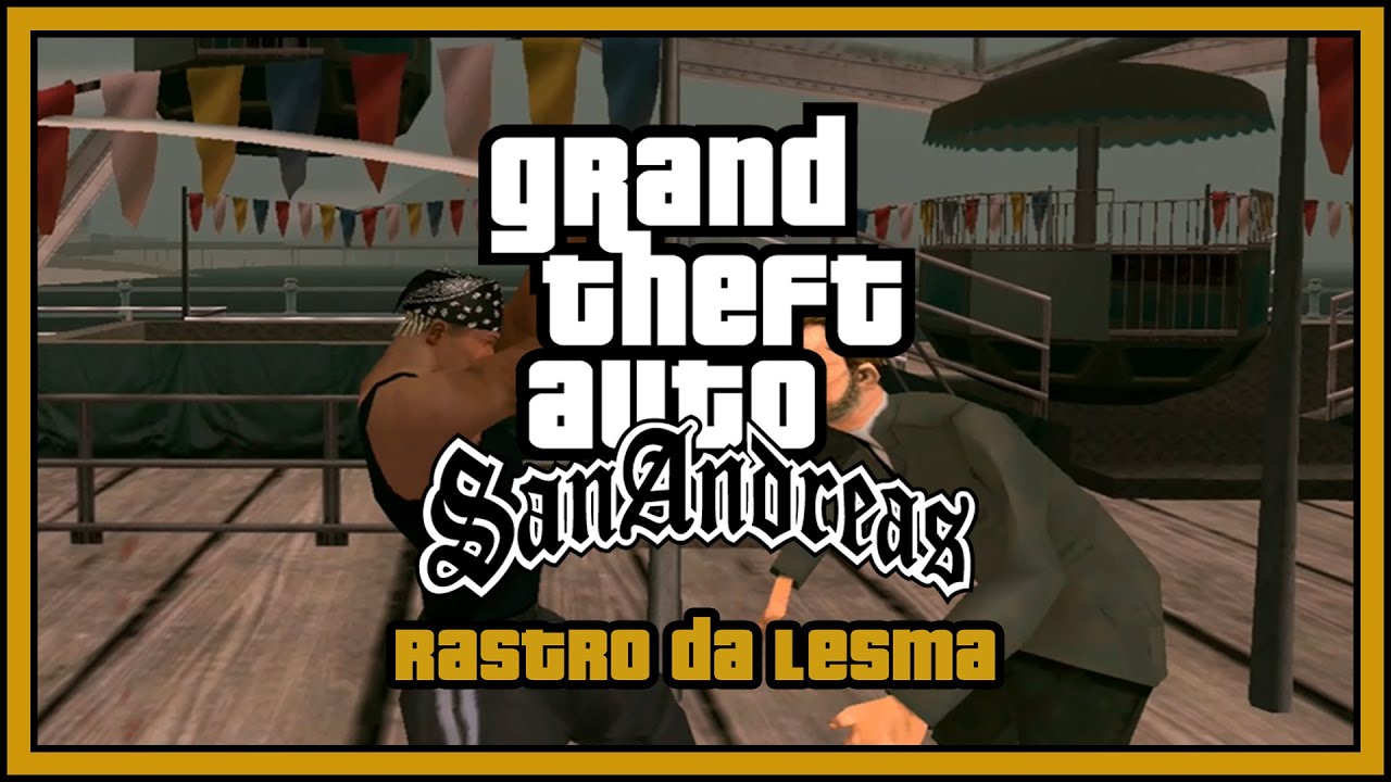 GTA San Andreas Android: Gameplay 100% - Missão 53 | Rastro da Lesma - No Gamepad