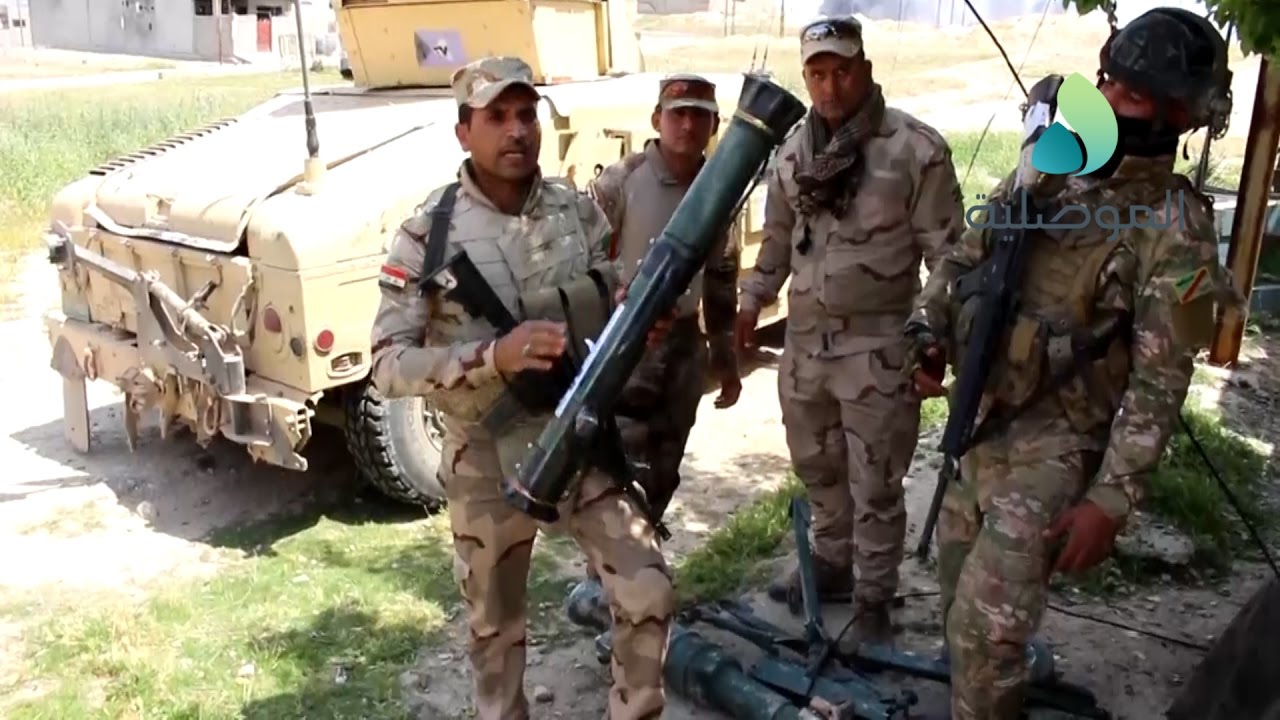 الموصلية ترافق  قطعات الفرقة التاسعة أثناء  معارك  تحرير أحياء مشيرفة الأولى و الثانية  و منطقة حاوي