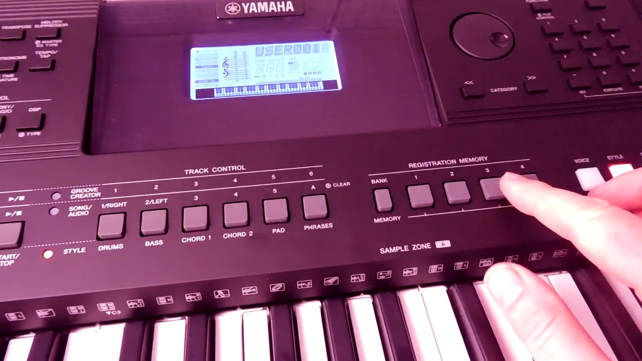 como salvar e passar o user na memoria dos teclados Yamaha PSR 463 453 443 433  whatsap 47984644779
