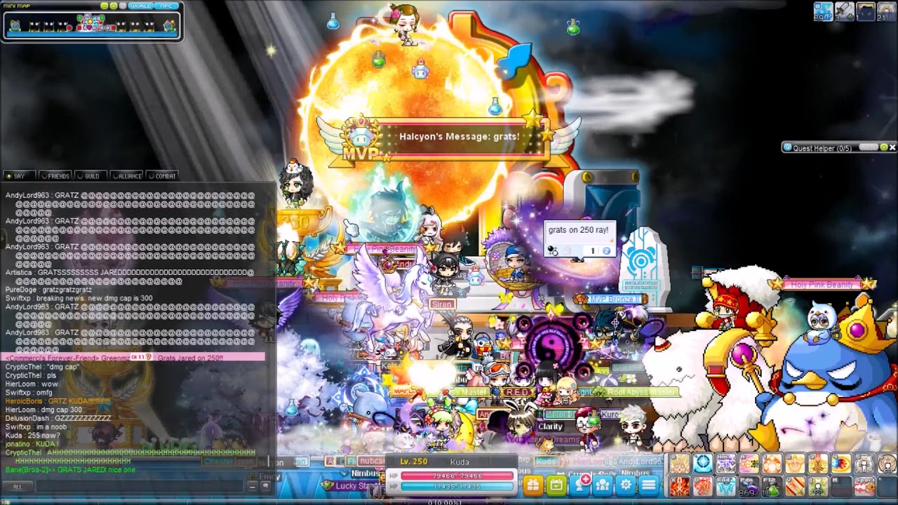 Kuda reaches Lv250