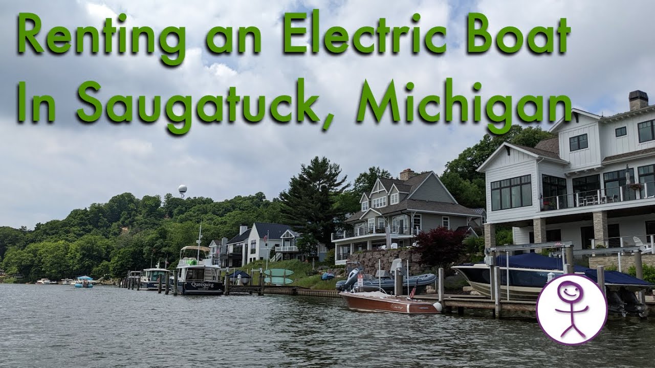 Renting an Electric Boat in Saugatuck, Michigan