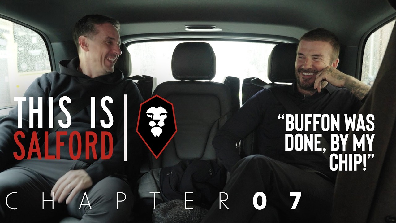 DAVID BECKHAM AND GARY NEVILLE TOUR SALFORD 👀 | THIS IS SALFORD: OUR STORY CHAPTER 07