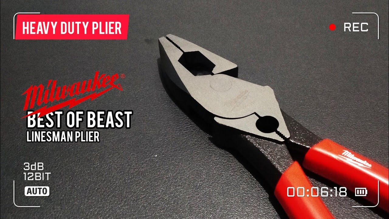 Ini Rajanya Tang Monster - Milwaukee pliers #electrician #today