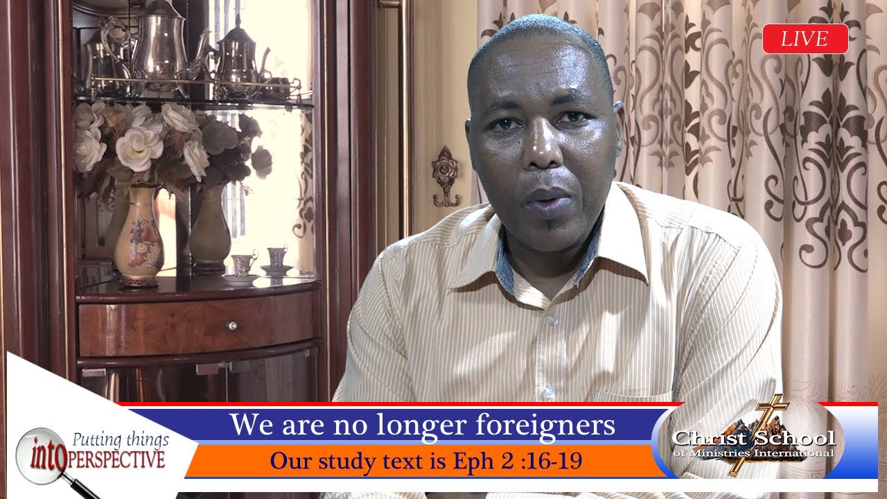 WE ARE NO LONGER FOREIGNERS