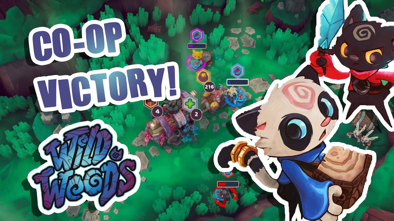 We Defeated A Boss in WILD WOODS - Couple CO-OP