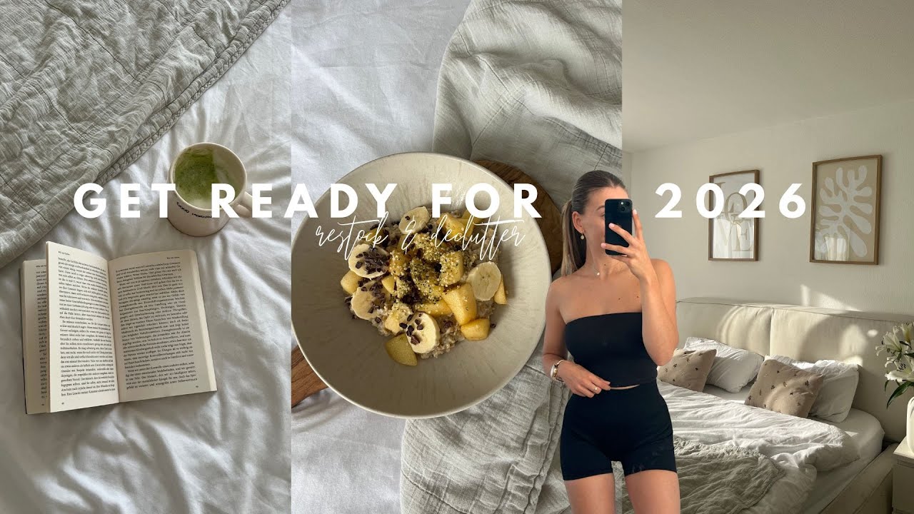 GET READY FOR 2026: Meine learnings aus 2025, XXL declutter & restock with me & neue Gewohnheiten