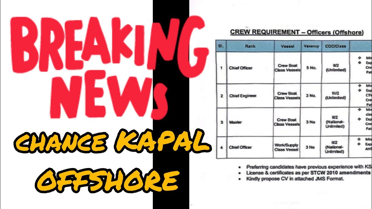 BANYAK CHAN BUAT KAPAL OFFSHORE SAUDI ARAMCO |Bas Deny | Daily Pelaut