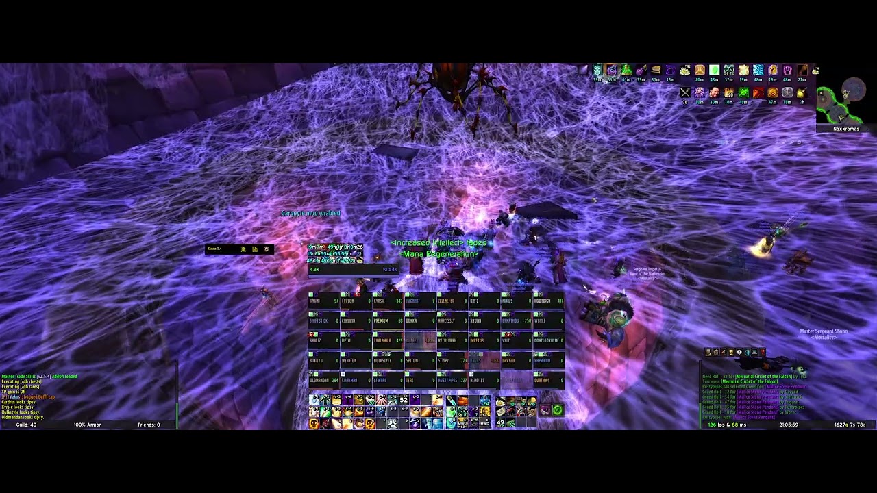 Turtle WoW | Naxxramas | Mortality | June 29th 2025 | Holy Priest PoV | (00:58:55)