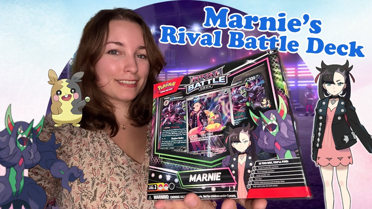 Open and play Marnie's Rival Battle Deck with me