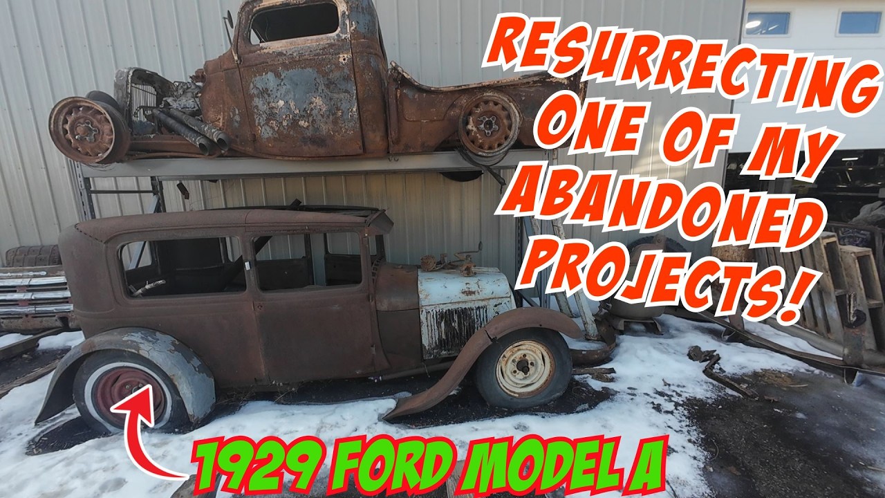 Resurrecting a 1929 Ford Model A project I abandoned years ago!