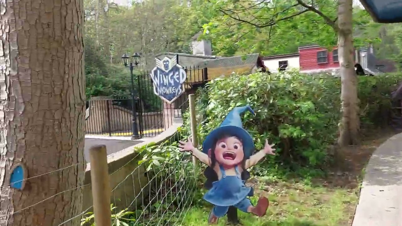 Munchkins Motors On Ride POV. Land of Oz. Gulliver's World Resort. Filmed Easter 2025.