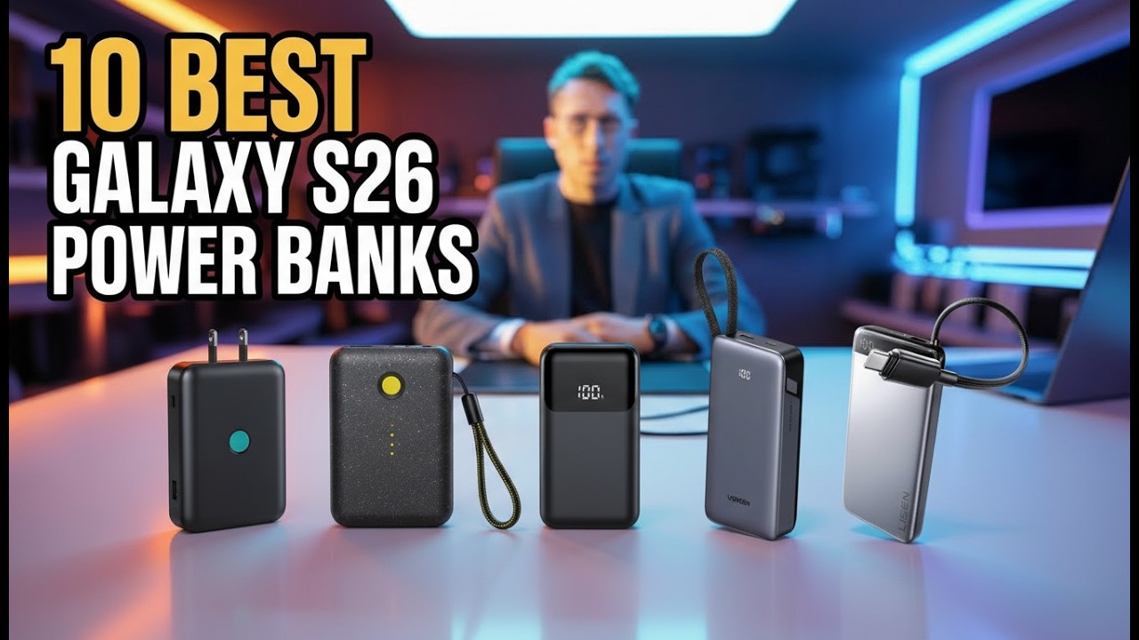 10 best SAMSUNG GALAXY S26 Power Banks 2026 ☑️☑️☑️