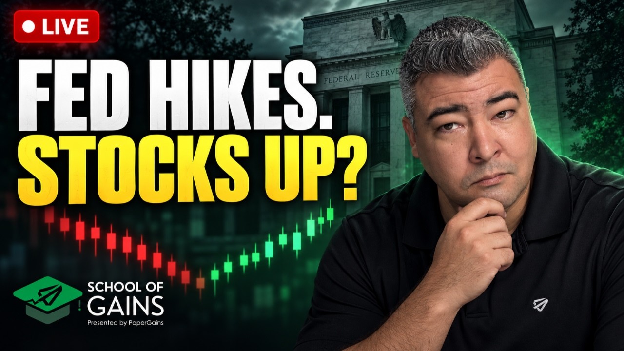 Fed Hikes, Stocks Rebound: Can the Rally Last? | Stock Market LIVE