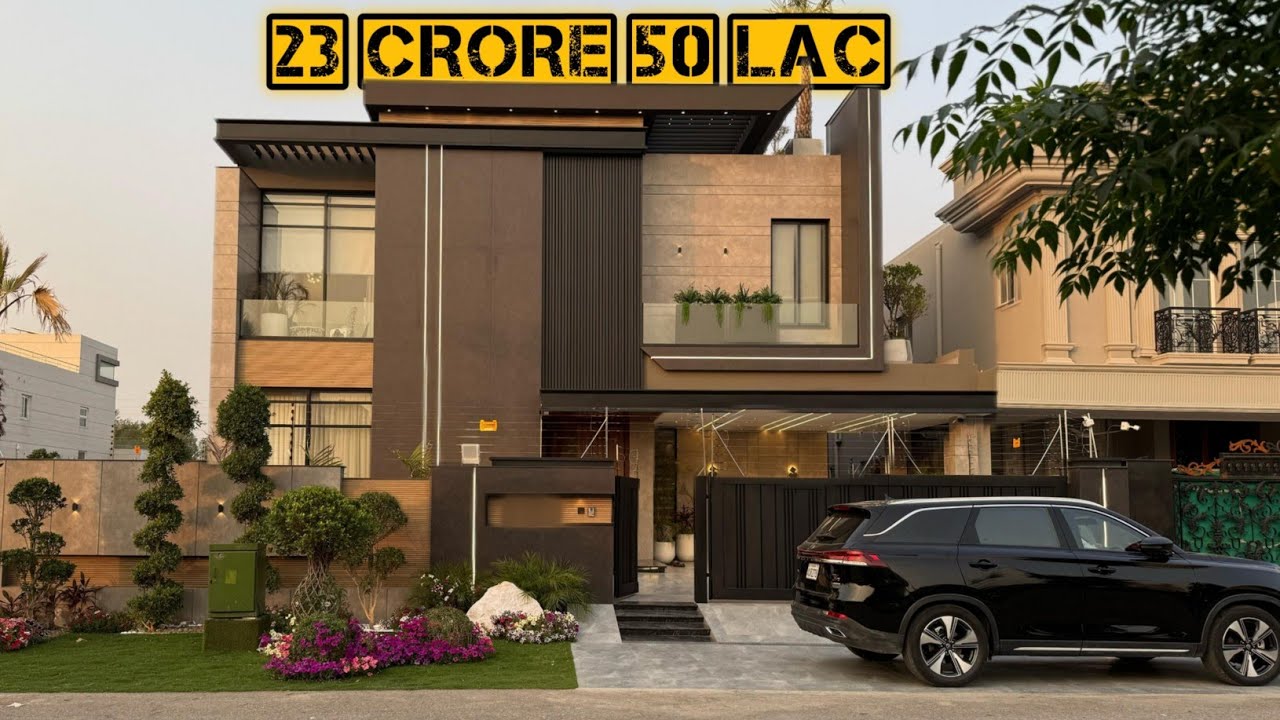 Lahore’s Most Premium Solar Powered Mansion – Fully Furnished & Mind Blowing with pool & Theatre