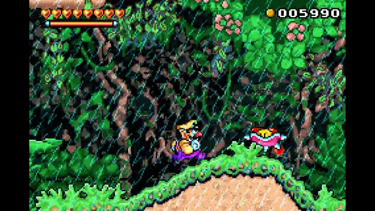 Wario Land 4 - Emerald Passage - Monsoon Jungle