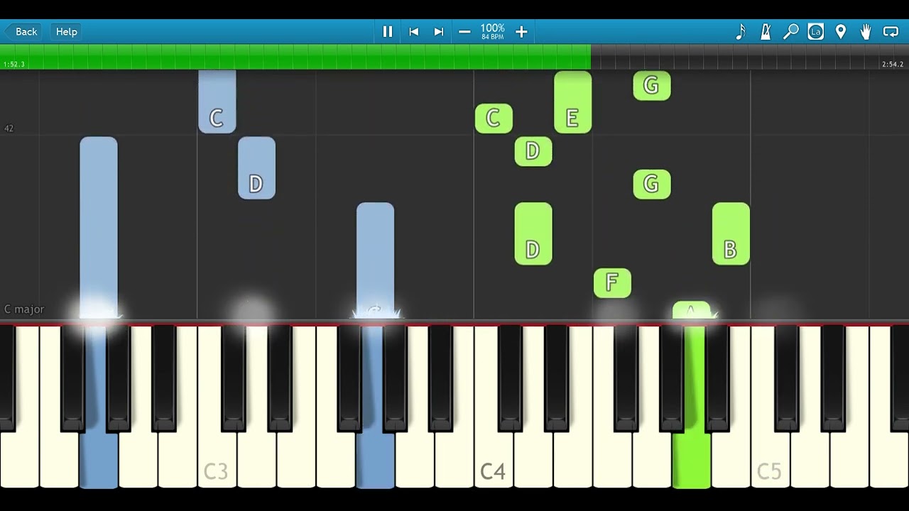 Evita -You Must Love Me - Piano