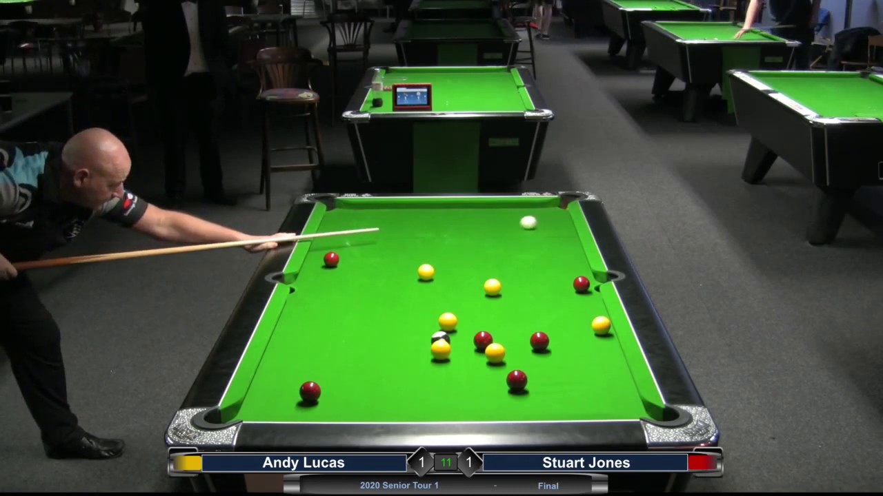 2020 Senior Tour 1 - Final - Andy Lucas v Stuart Jones