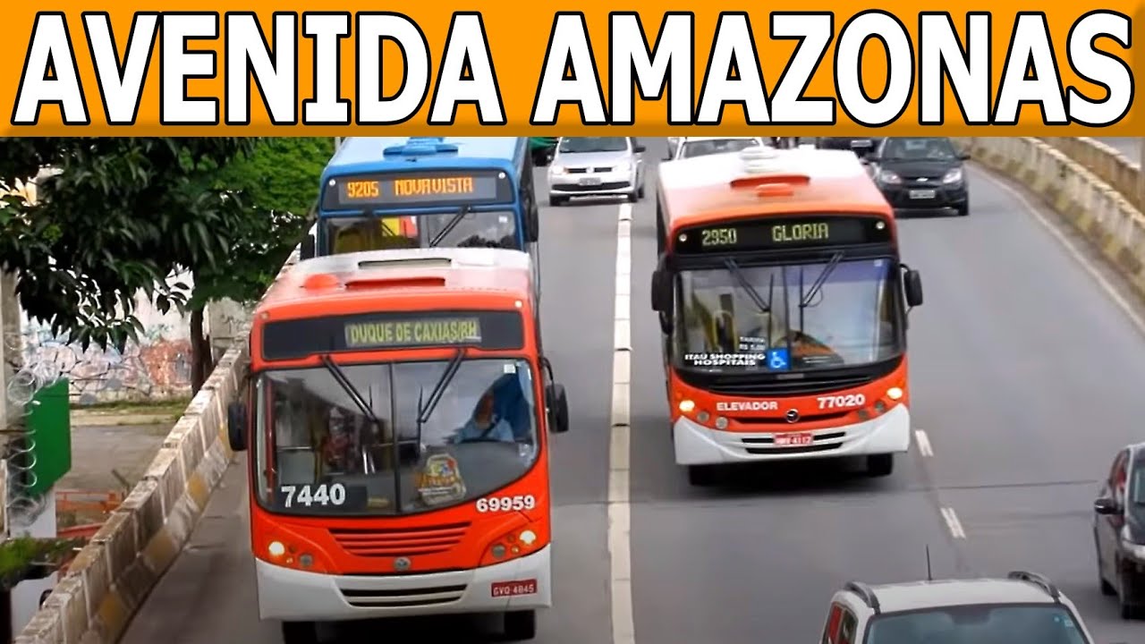 Avenida Amazonas // Movimentação de Ônibus #77