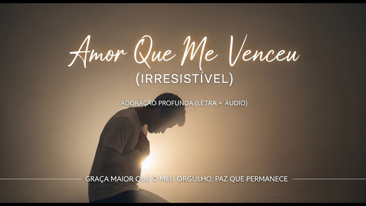 Amor Que Me Venceu Irresistível — Adoração Profunda Letra + Áudio Graça Maior Que o Meu Orgulho, Paz