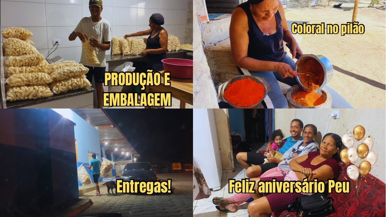 Rotina na roça: produção e entrega dos nossos biscoitos de polvilho