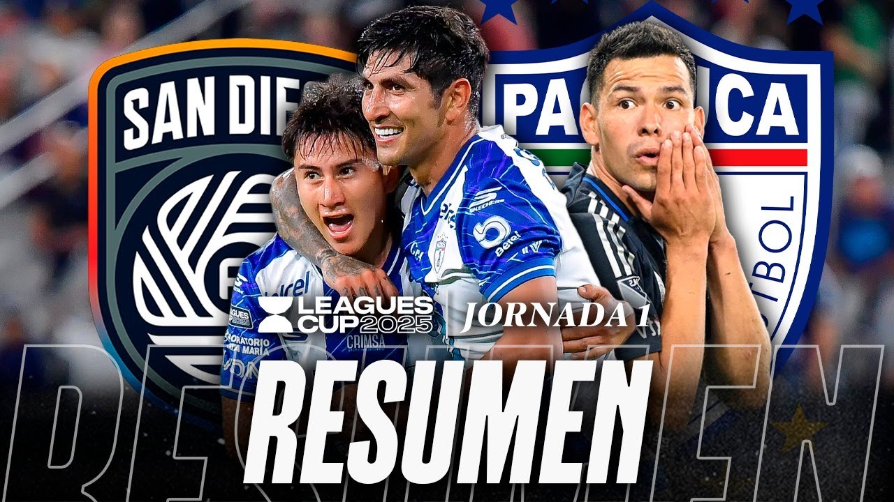 San Diego vs Pachuca 2-3 | Resumen Completo | LC 2025
