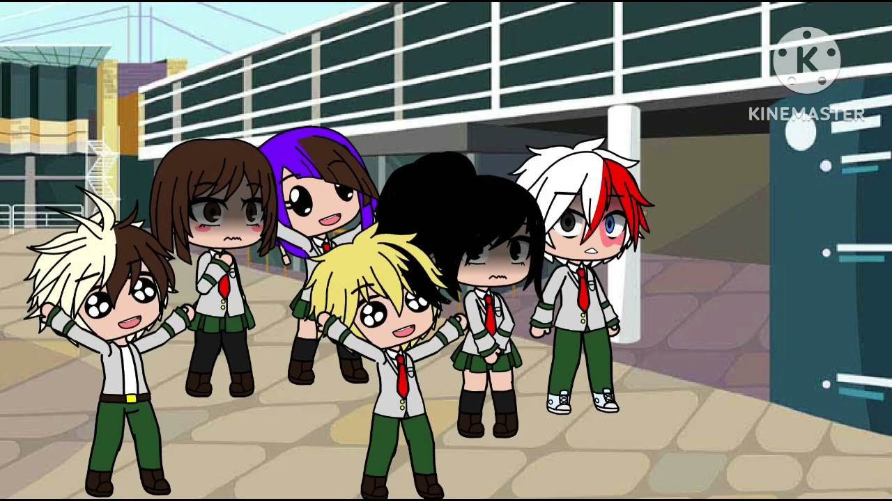 Do a flip meme || Izuku and Denki Afton, Katsuki and Kyoka Emily AU ||MHA X FNAF (Remake)