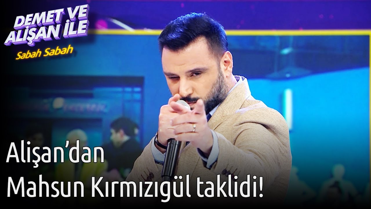 Demet ve Alişan ile Sabah Sabah | Alişan'dan Mahsun Kırmızıgül Taklidi!