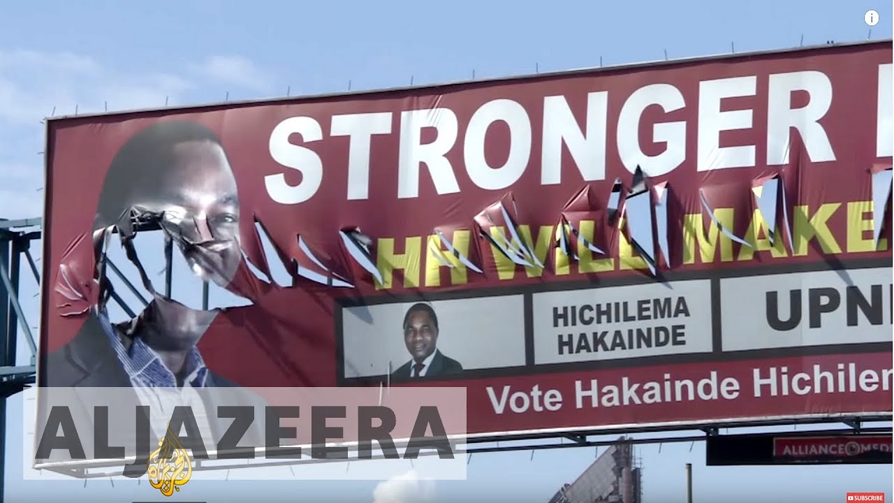 Violence in the run-up to Zambian election