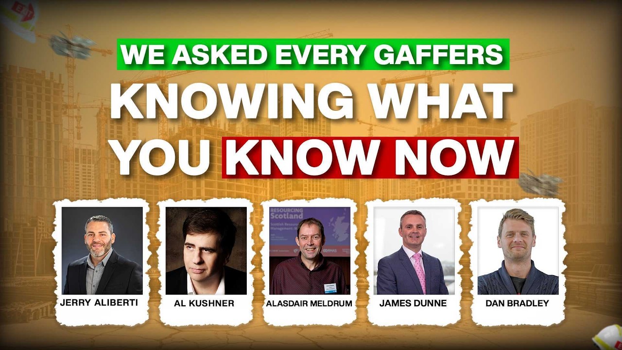 Knowing What You Know Now. What Would You Do Different? 5 Powerful Answers from Construction Leaders
