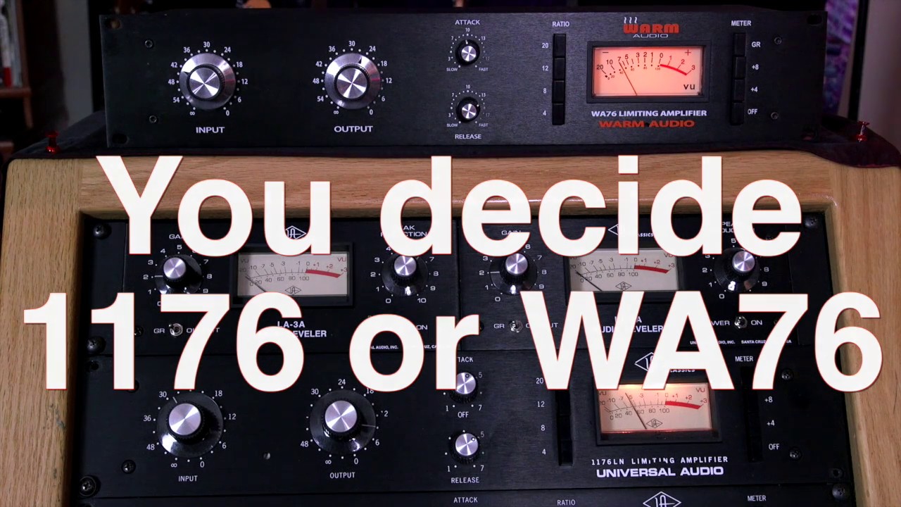 UA1176 vs WA76 Shoot Out
